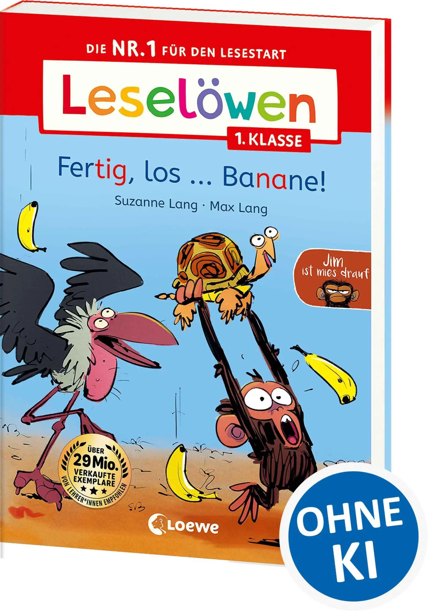 Cover: 9783743224629 | Leselöwen 1. Klasse - Jim ist mies drauf - Fertig, los...Banane!