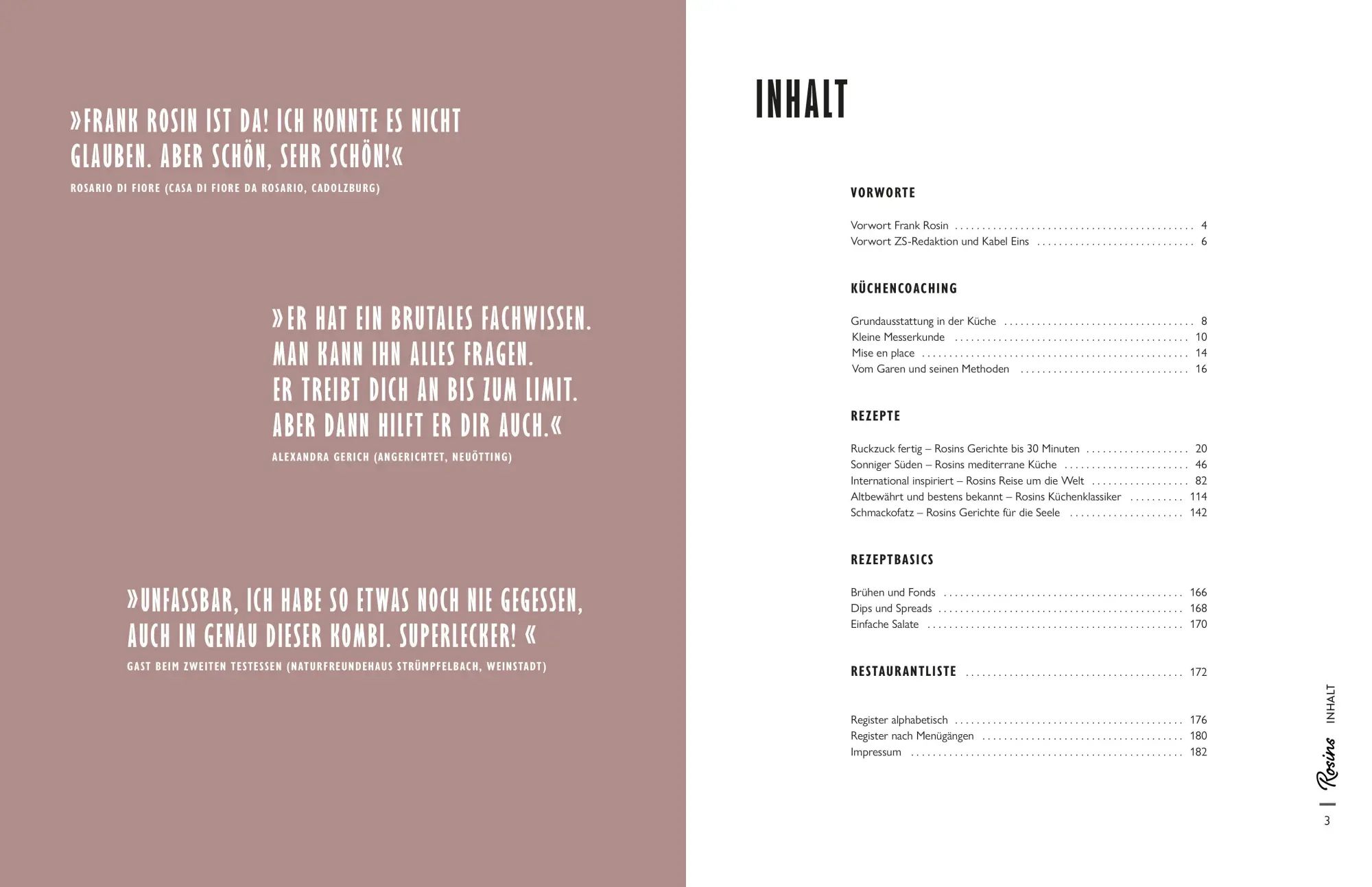 Bild: 9783965844629 | Rosins Restaurants | Frank Rosin | Buch | 192 S. | Deutsch | 2024