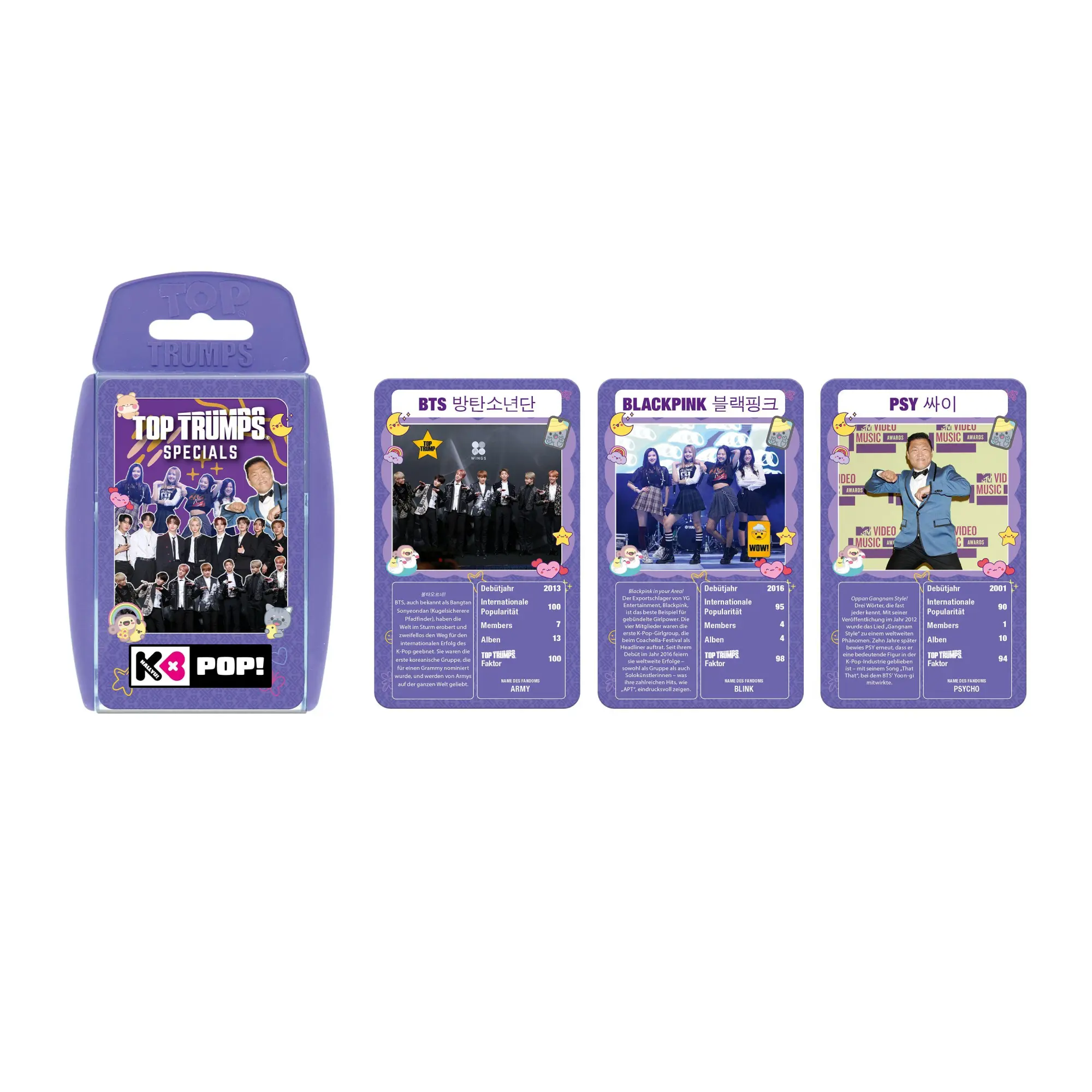 Bild: 5036905064729 | Top Trumps K-POP | Spiel | Deutsch | 2026 | Winning Moves