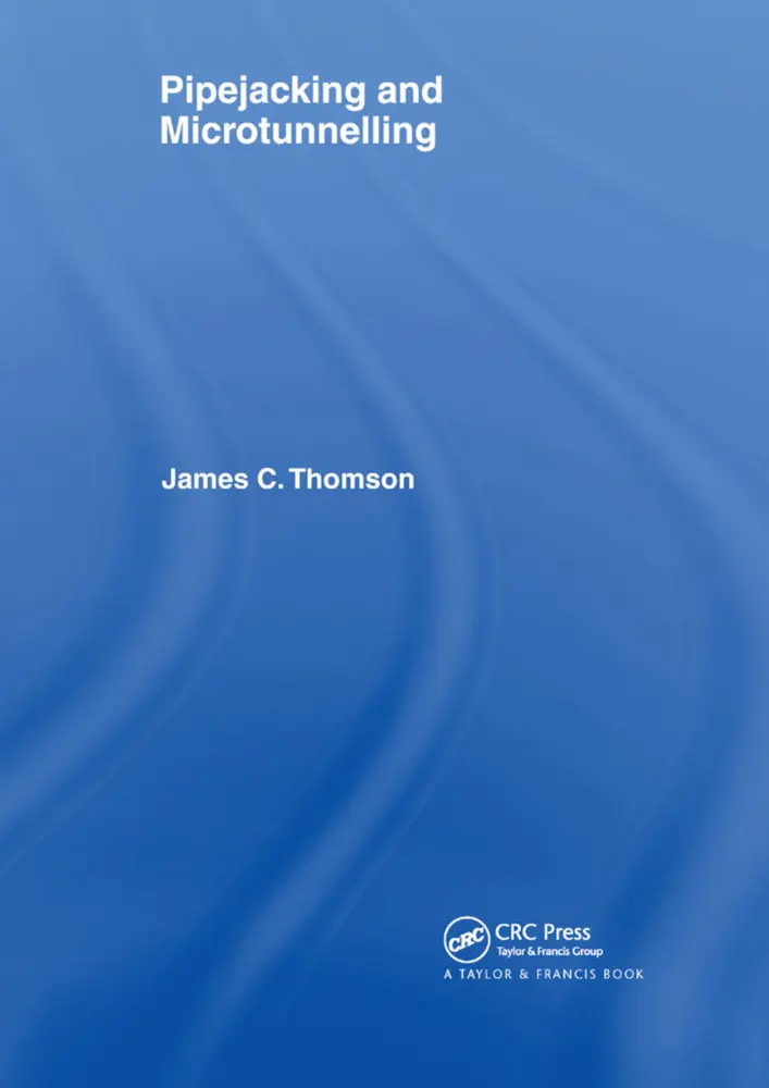 Cover: 9780367864729 | Pipejacking &amp; Microtunnelling | James Thomson | Taschenbuch | Englisch
