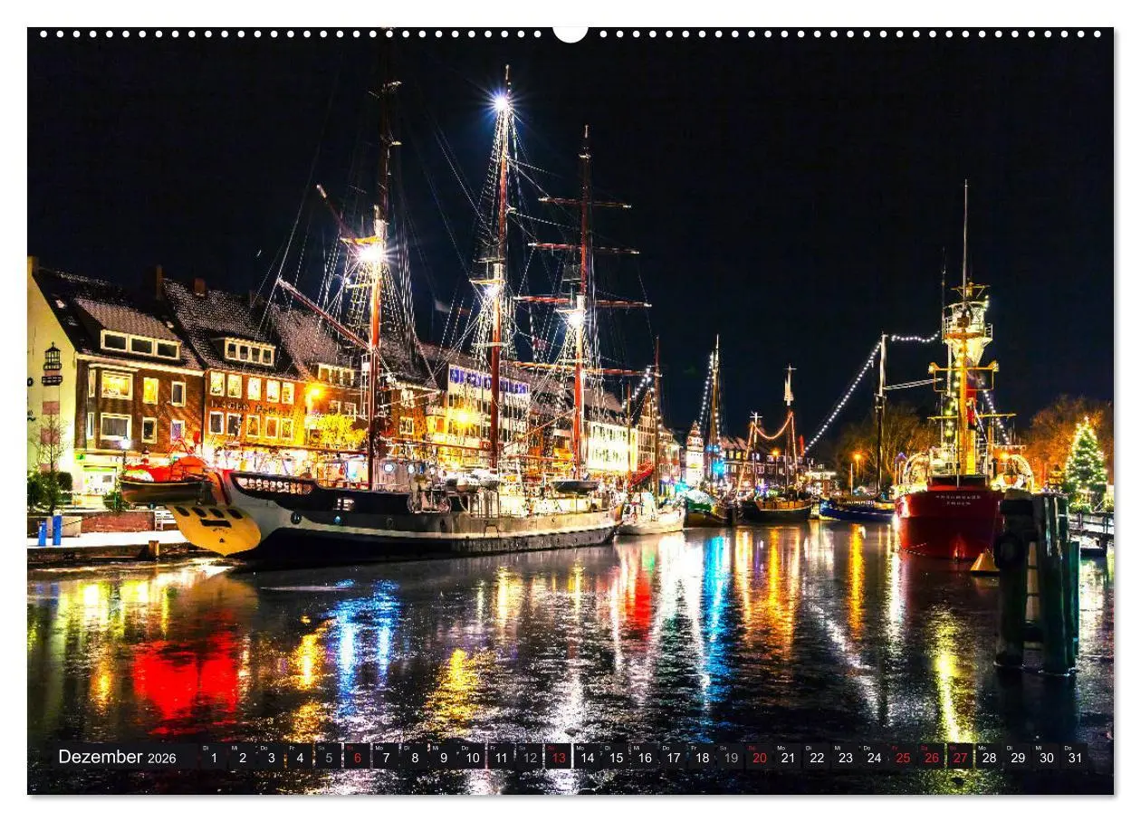 Bild: 9783457724729 | EMDEN maritime Seehafenstadt (hochwertiger Premium Wandkalender...