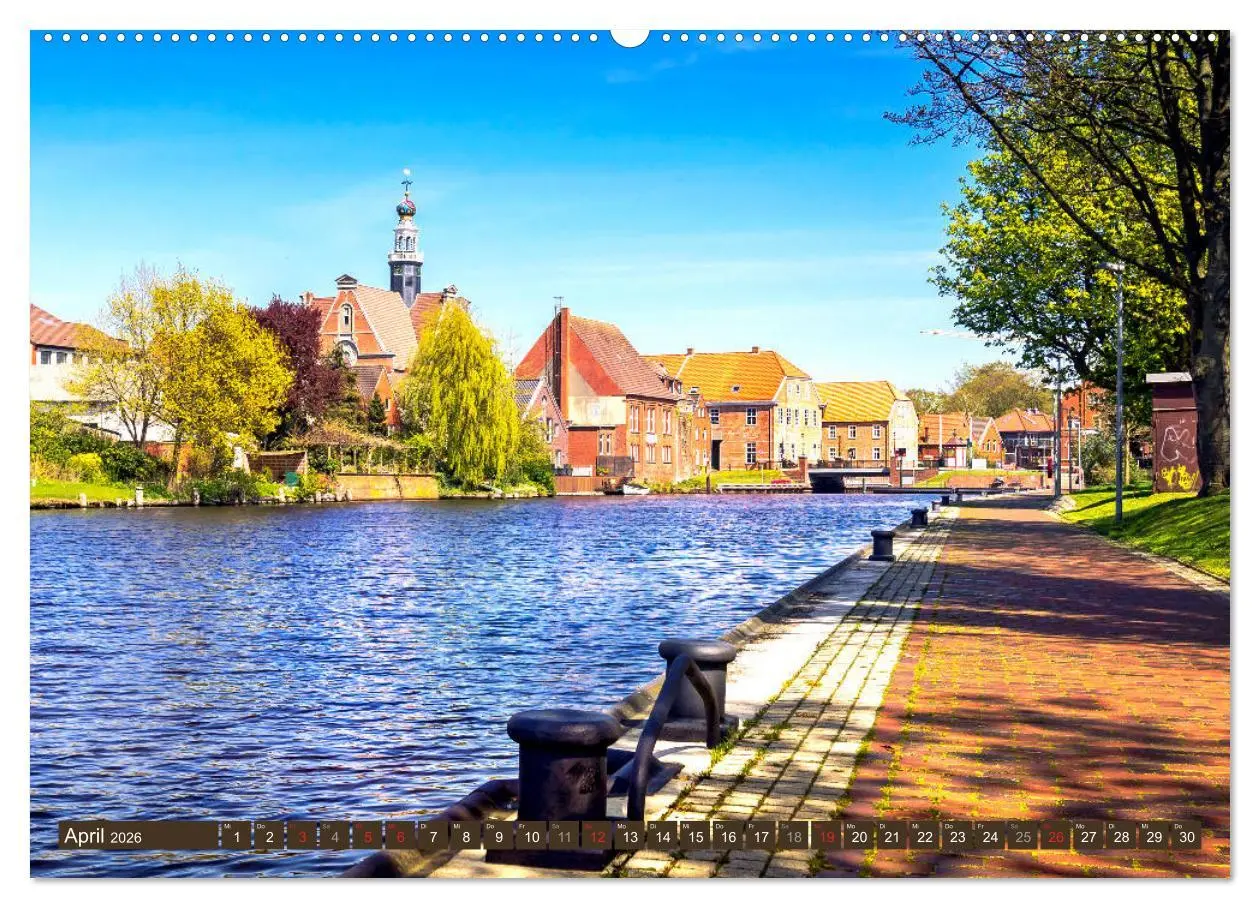 Bild: 9783457724729 | EMDEN maritime Seehafenstadt (hochwertiger Premium Wandkalender...
