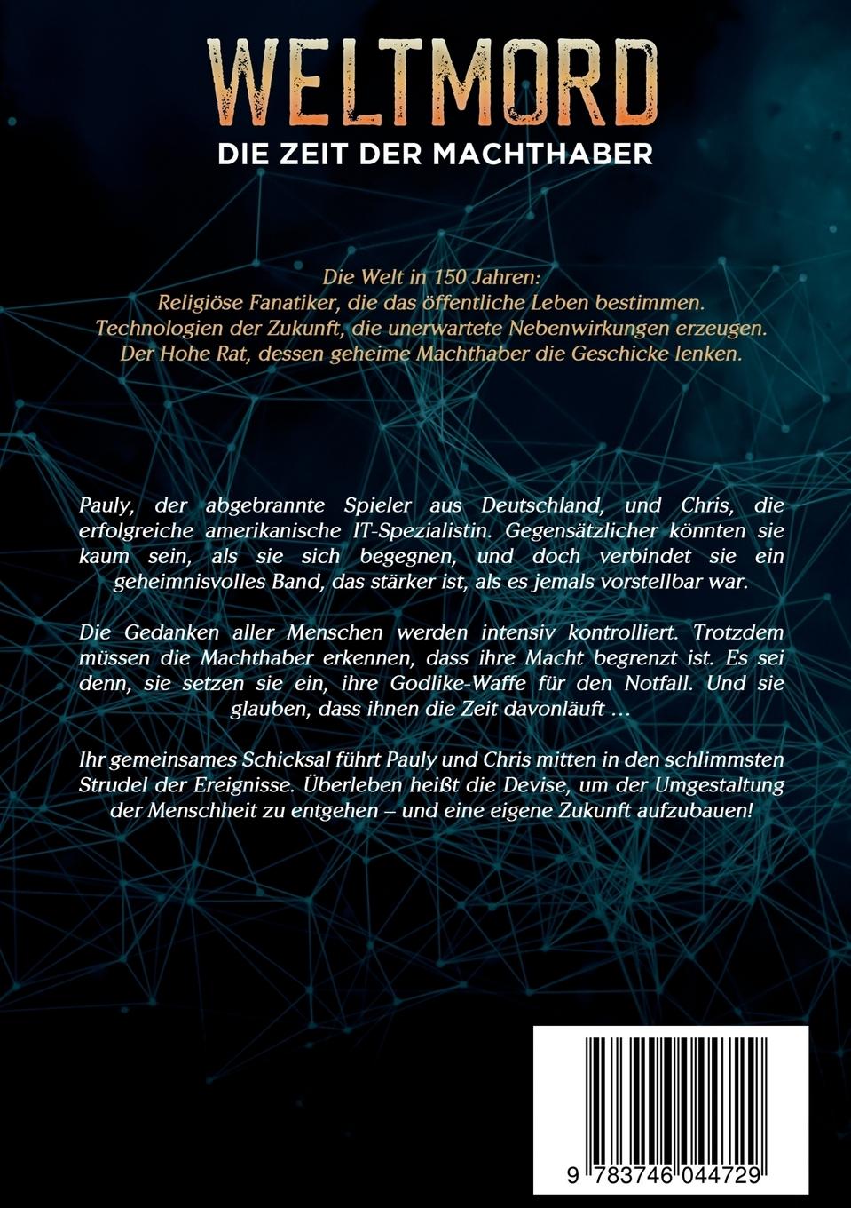 Rückseite: 9783746044729 | Weltmord | Die Zeit der Machthaber | Michel Seher | Taschenbuch | 2018