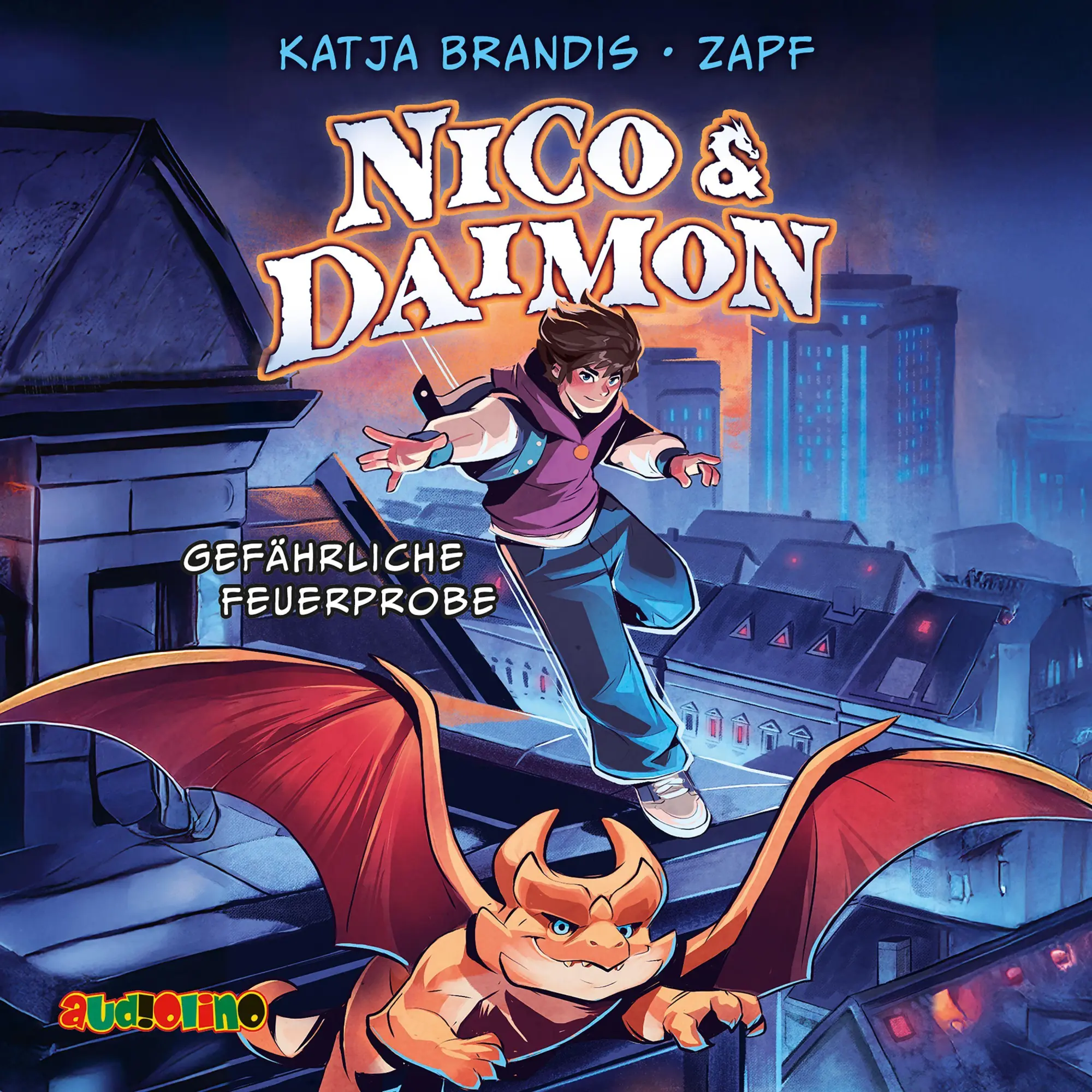 Cover: 9783867374729 | Nico &amp; Daimon: Gefährliche Feuerprobe | Katja Brandis | Audio-CD