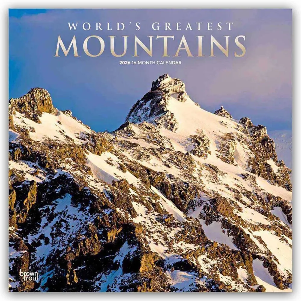 Cover: 9798330704729 | World Greatest Mountains - Die größten Berge der Welt 2026 -...