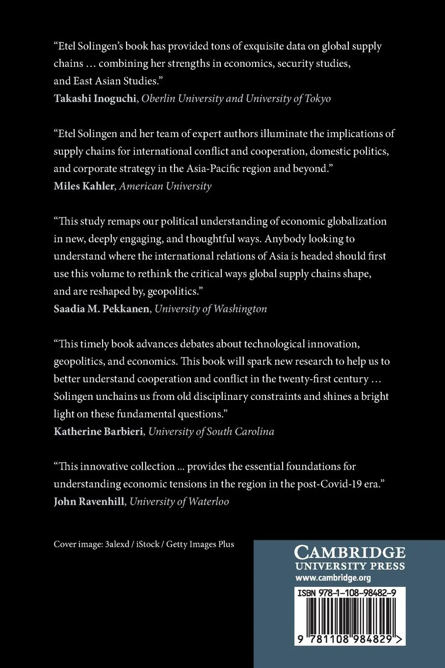 Rückseite: 9781108984829 | Geopolitics, Supply Chains, and International Relations in East Asia