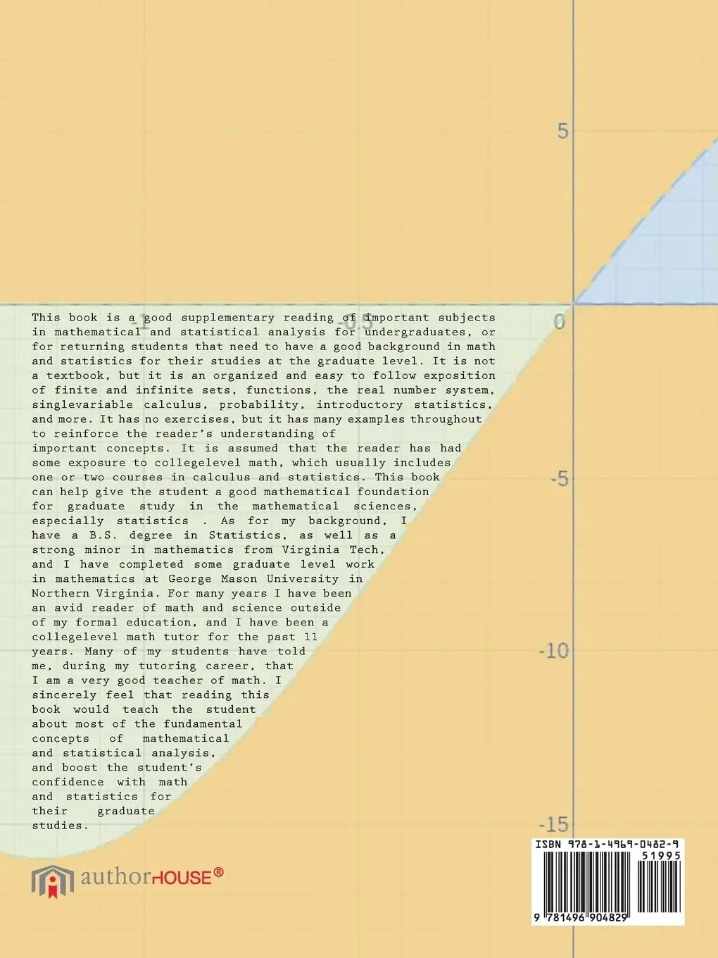 Rückseite: 9781496904829 | Fundamentals of Calculus and Probability | Timothy C. Kearns | Buch