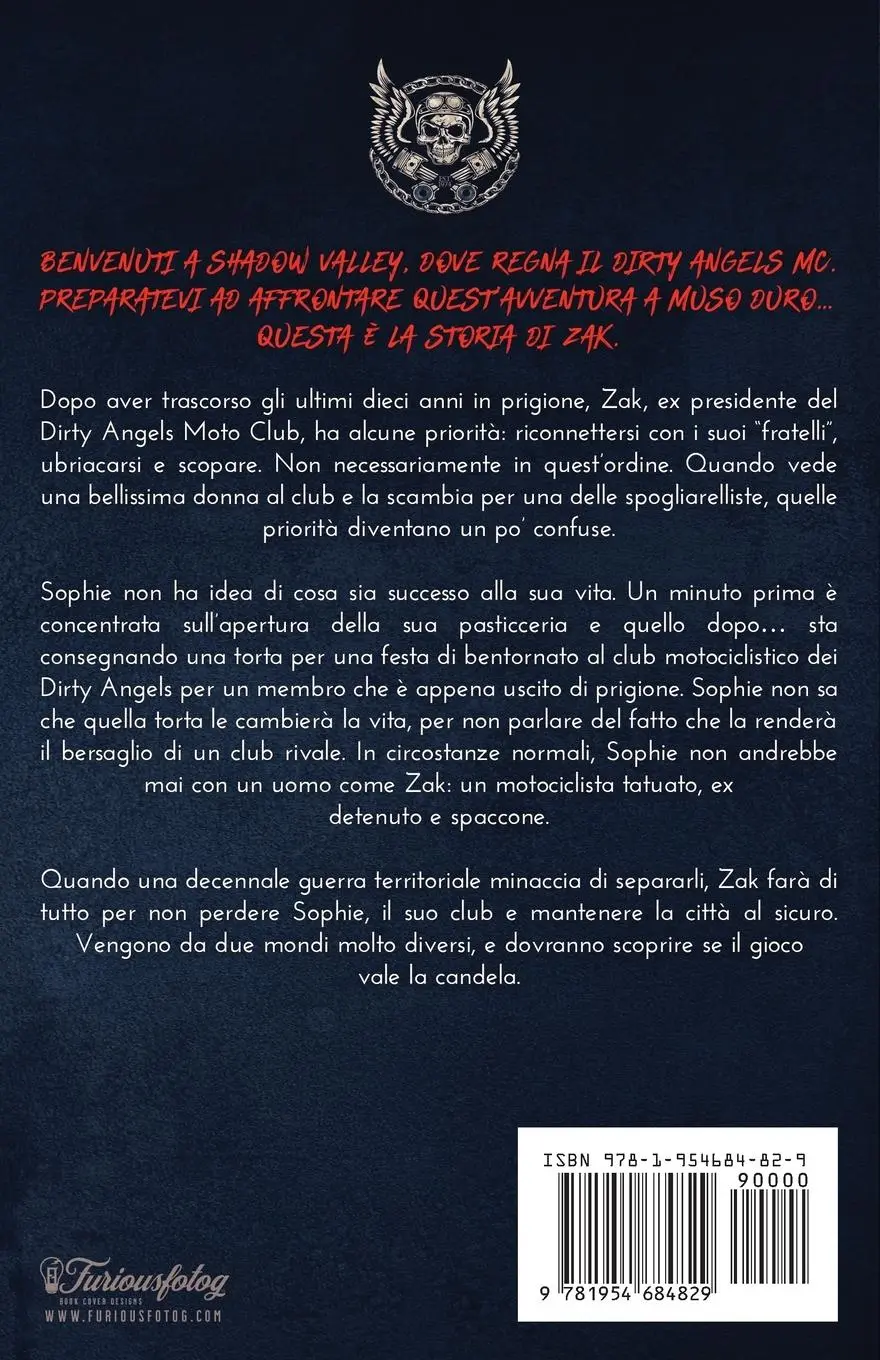 Rückseite: 9781954684829 | Down &amp; Dirty - Zak | Edizione italiana | Jeanne St. James | Buch