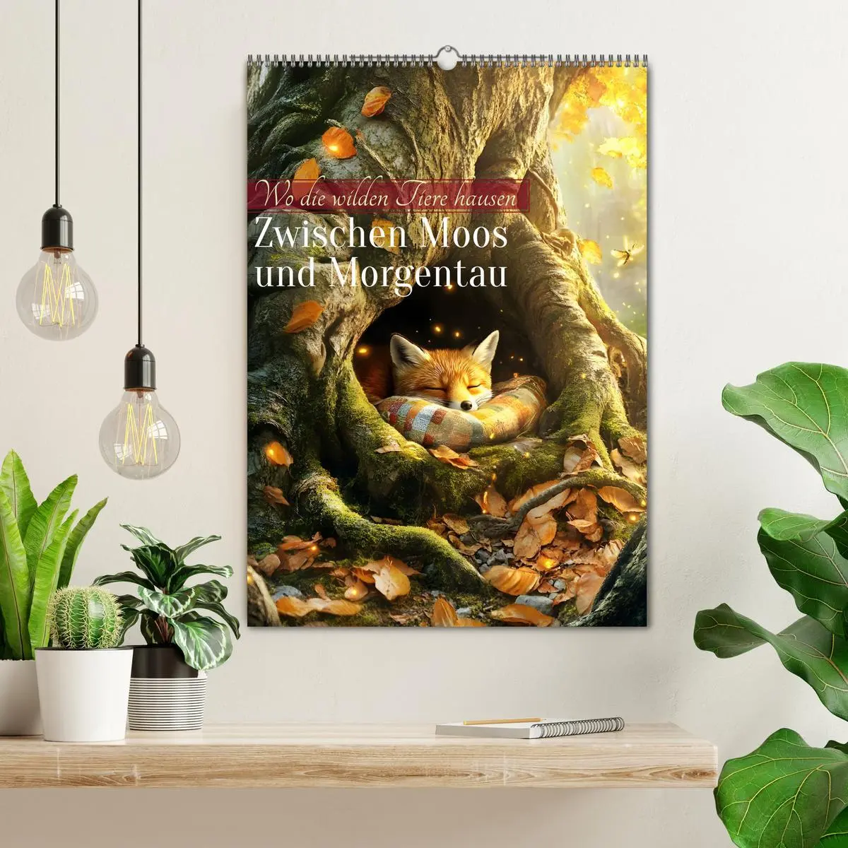 Bild: 9783457264829 | Zwischen Moos und Morgentau (Wandkalender 2026 DIN A2 hoch),...
