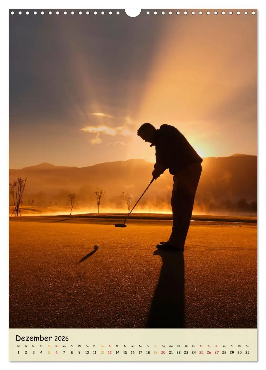 Bild: 9783516354829 | Golf Leidenschaft (Wandkalender 2026 DIN A3 hoch), CALVENDO...