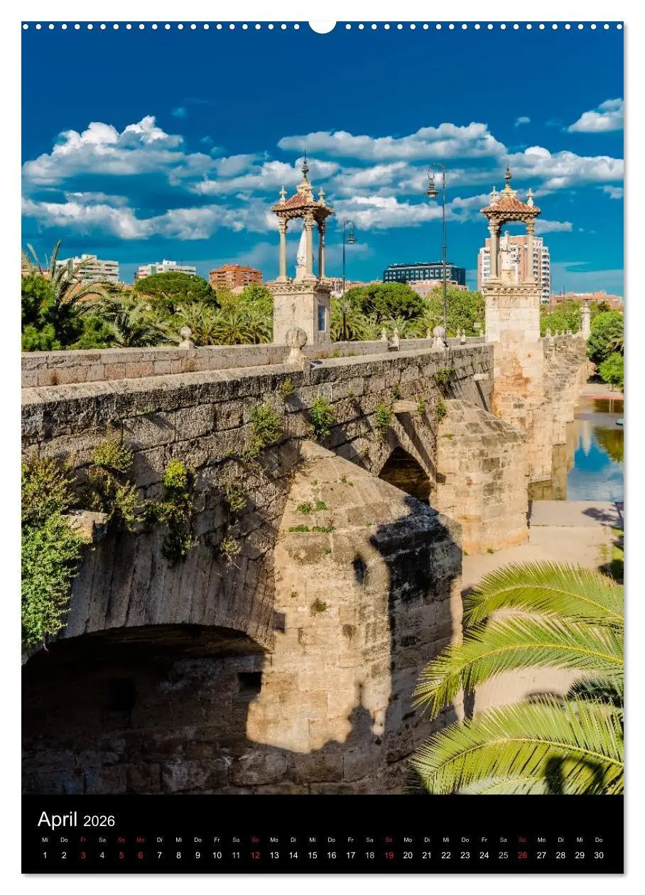 Bild: 9783516424829 | Valencia entdecken (hochwertiger Premium Wandkalender 2026 DIN A2...