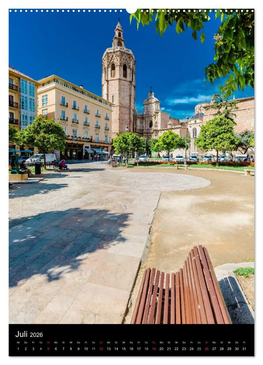 Bild: 9783516424829 | Valencia entdecken (hochwertiger Premium Wandkalender 2026 DIN A2...