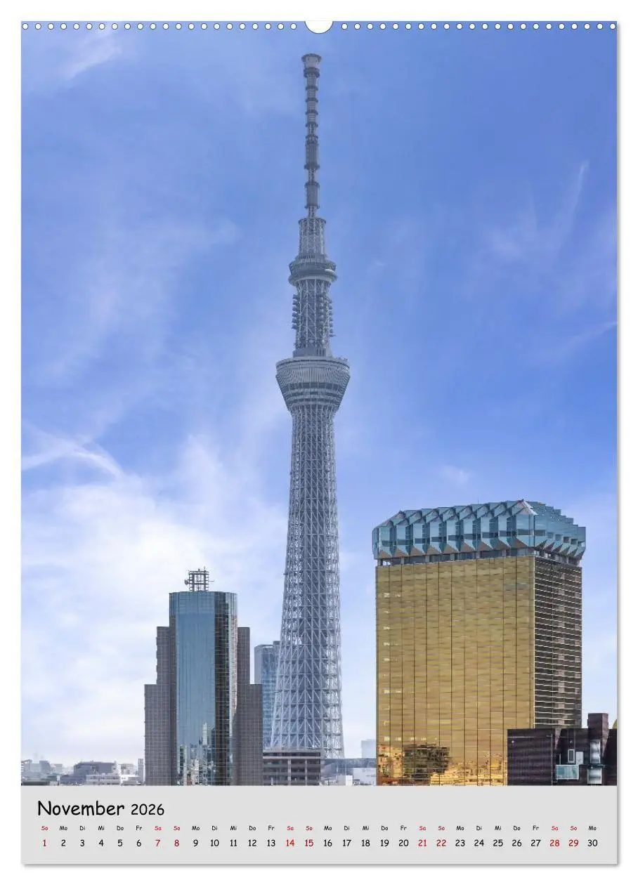 Bild: 9783516664829 | Tokio - Facetten einer Weltstadt (Wandkalender 2026 DIN A2 hoch),...
