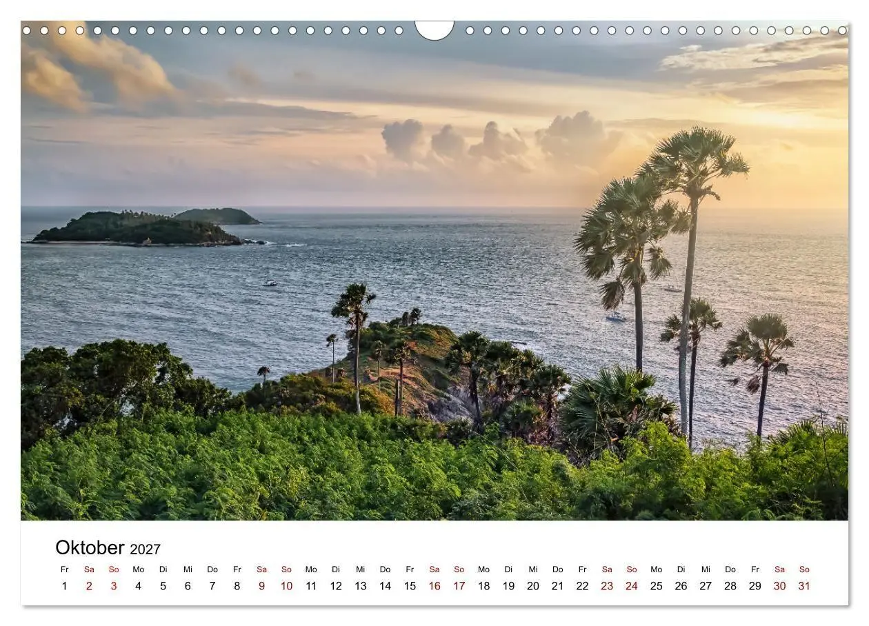Bild: 9783569514829 | Die schönsten Inseln Thailands (Wandkalender 2027 DIN A3 quer),...