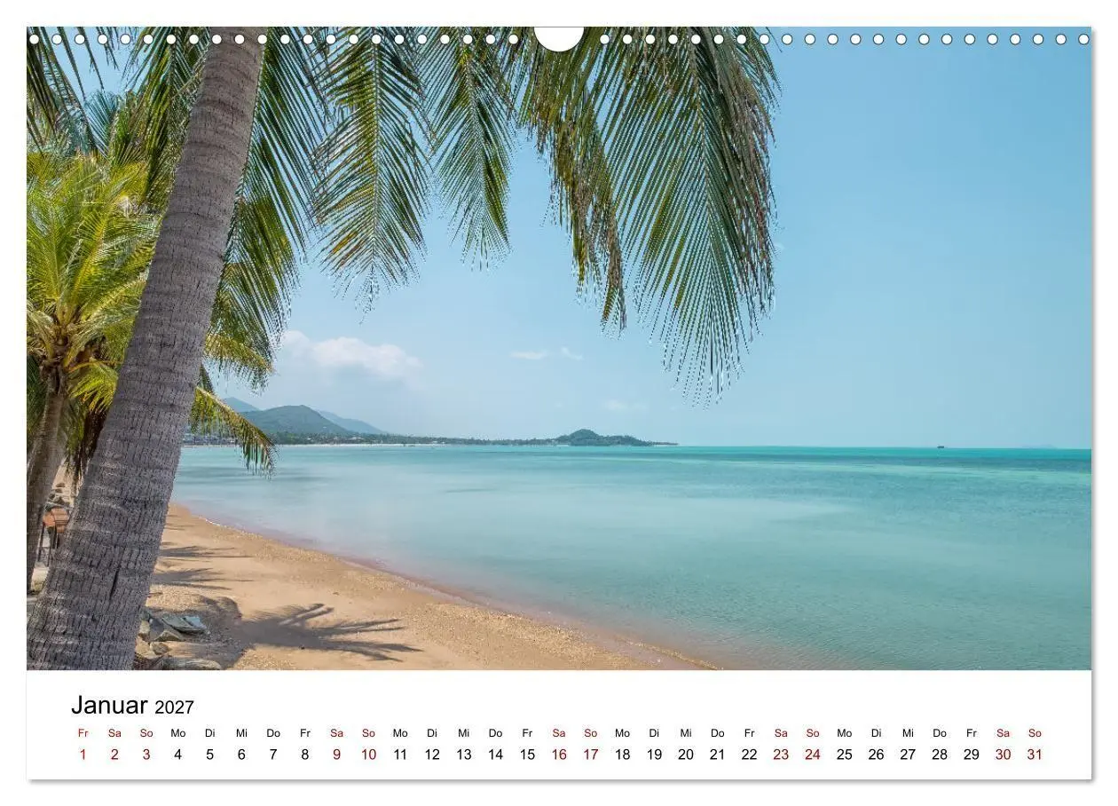 Bild: 9783569514829 | Die schönsten Inseln Thailands (Wandkalender 2027 DIN A3 quer),...