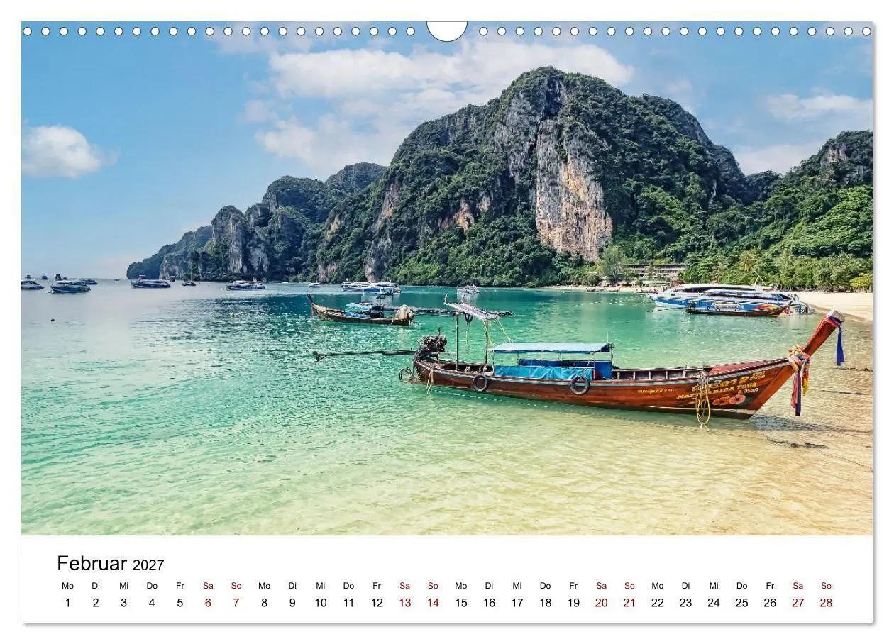 Bild: 9783569514829 | Die schönsten Inseln Thailands (Wandkalender 2027 DIN A3 quer),...