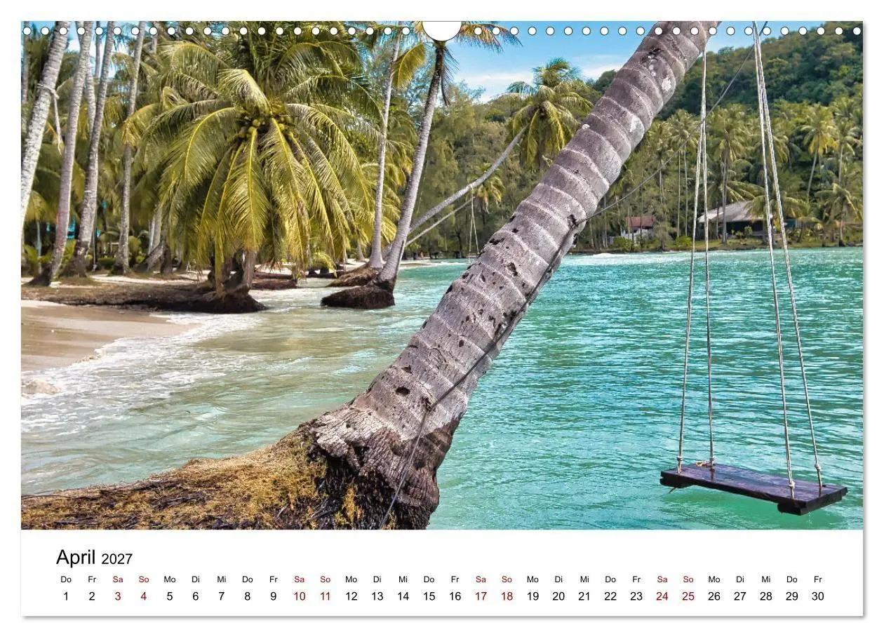 Bild: 9783569514829 | Die schönsten Inseln Thailands (Wandkalender 2027 DIN A3 quer),...