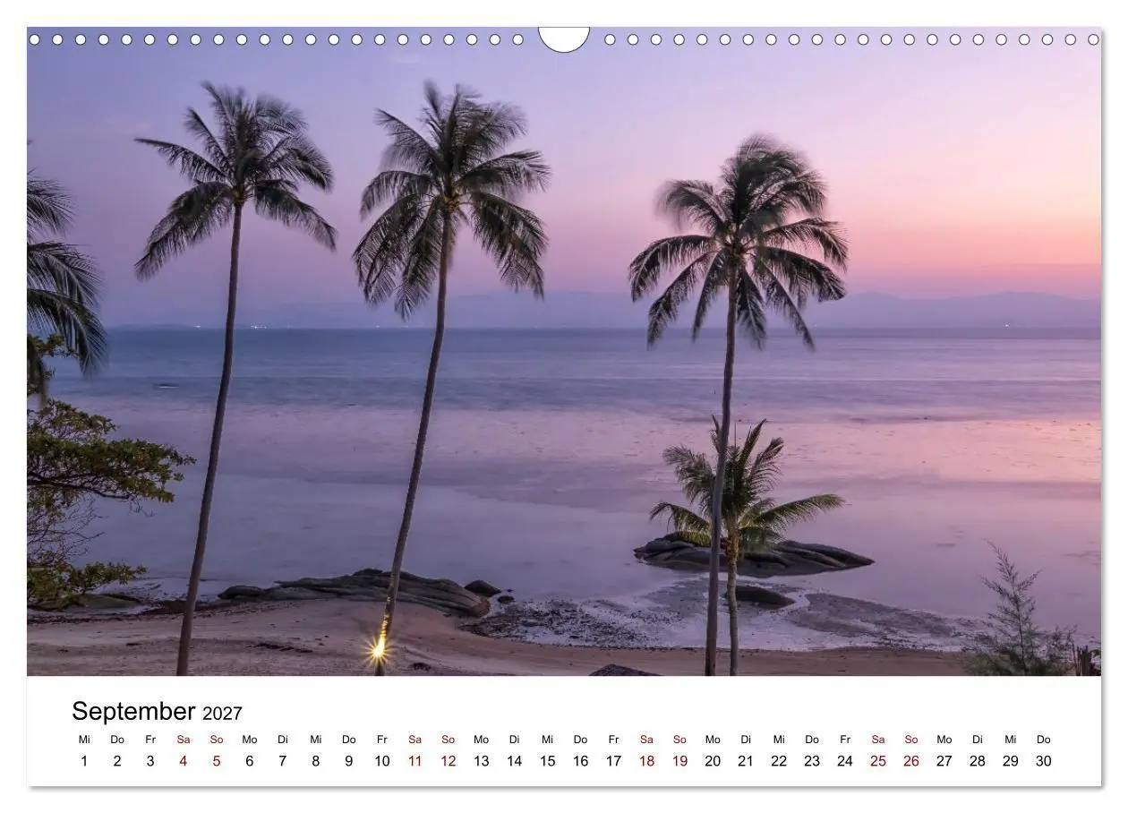 Bild: 9783569514829 | Die schönsten Inseln Thailands (Wandkalender 2027 DIN A3 quer),...