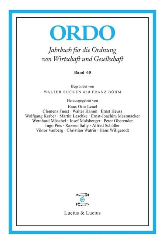 Cover: 9783828204829 | ORDO 60 | De Gruyter | Buch | Gebunden | Deutsch | 2009