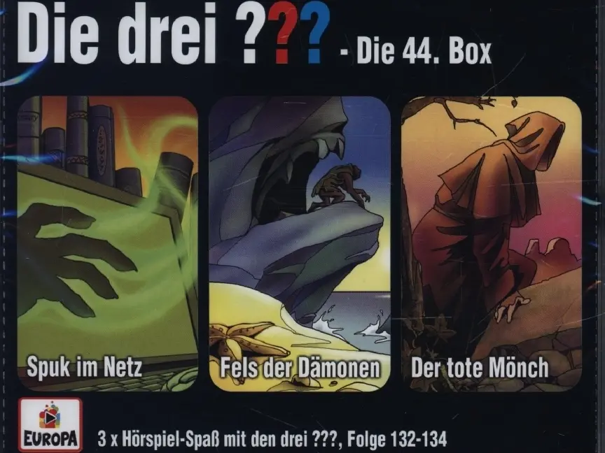 Cover: 190759874929 | Die drei ??? - 3er Box 44 (Folgen 132, 133, 134) | Audio-CD | Deutsch