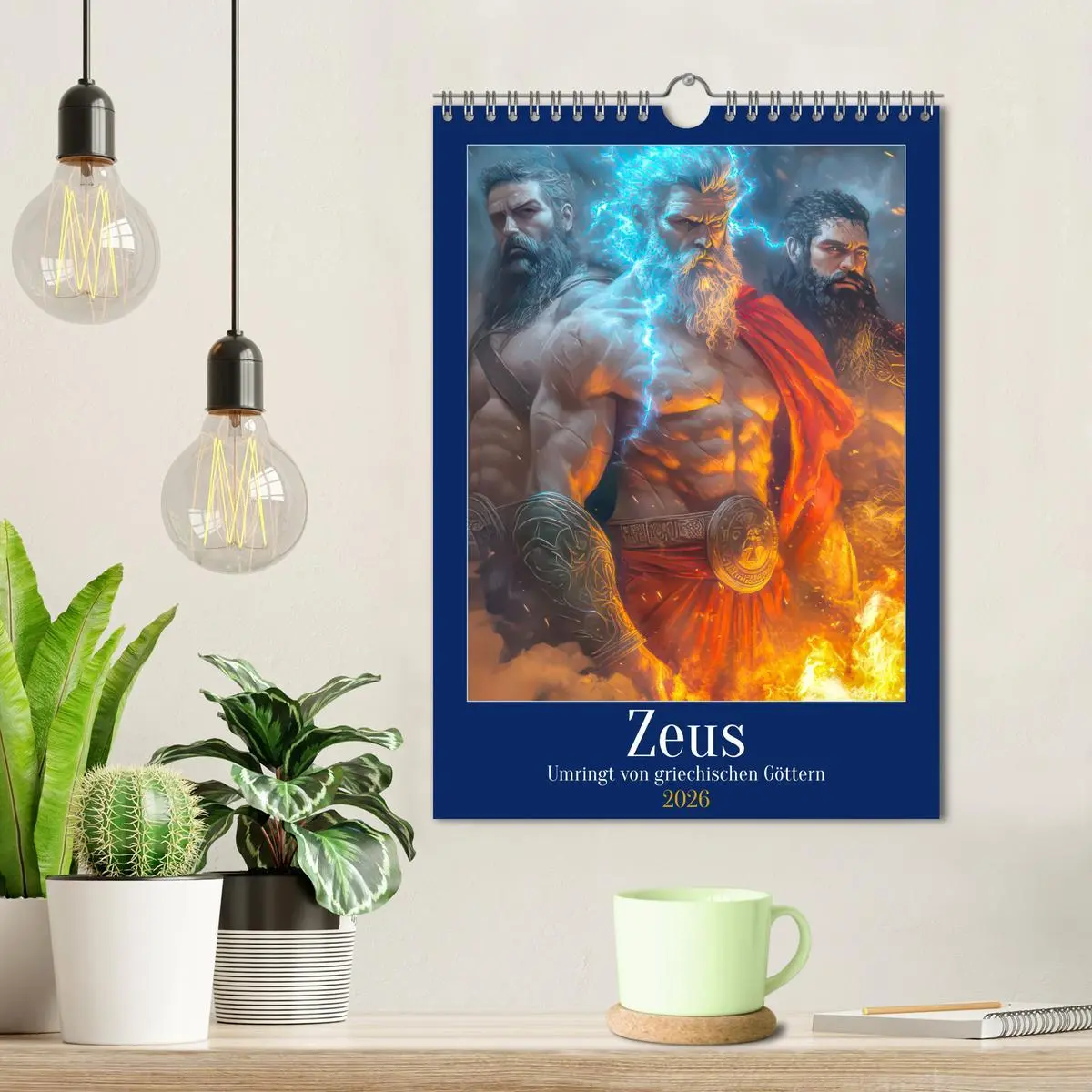 Bild: 9783457254929 | Zeus - Umringt von griechischen Göttern (Wandkalender 2026 DIN A4...