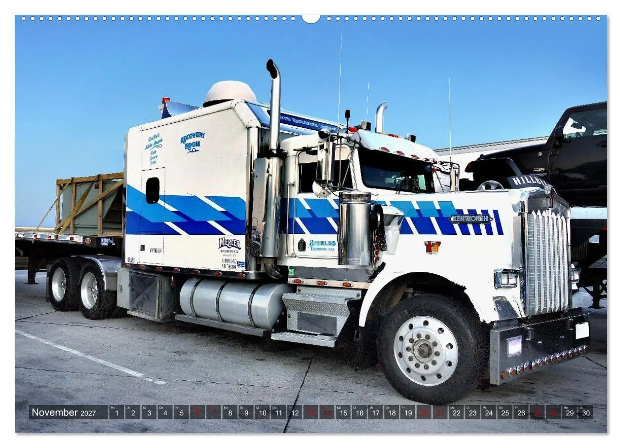 Bild: 9783516964929 | Amerikanische Lastwagen - Trucks (hochwertiger Premium Wandkalender...