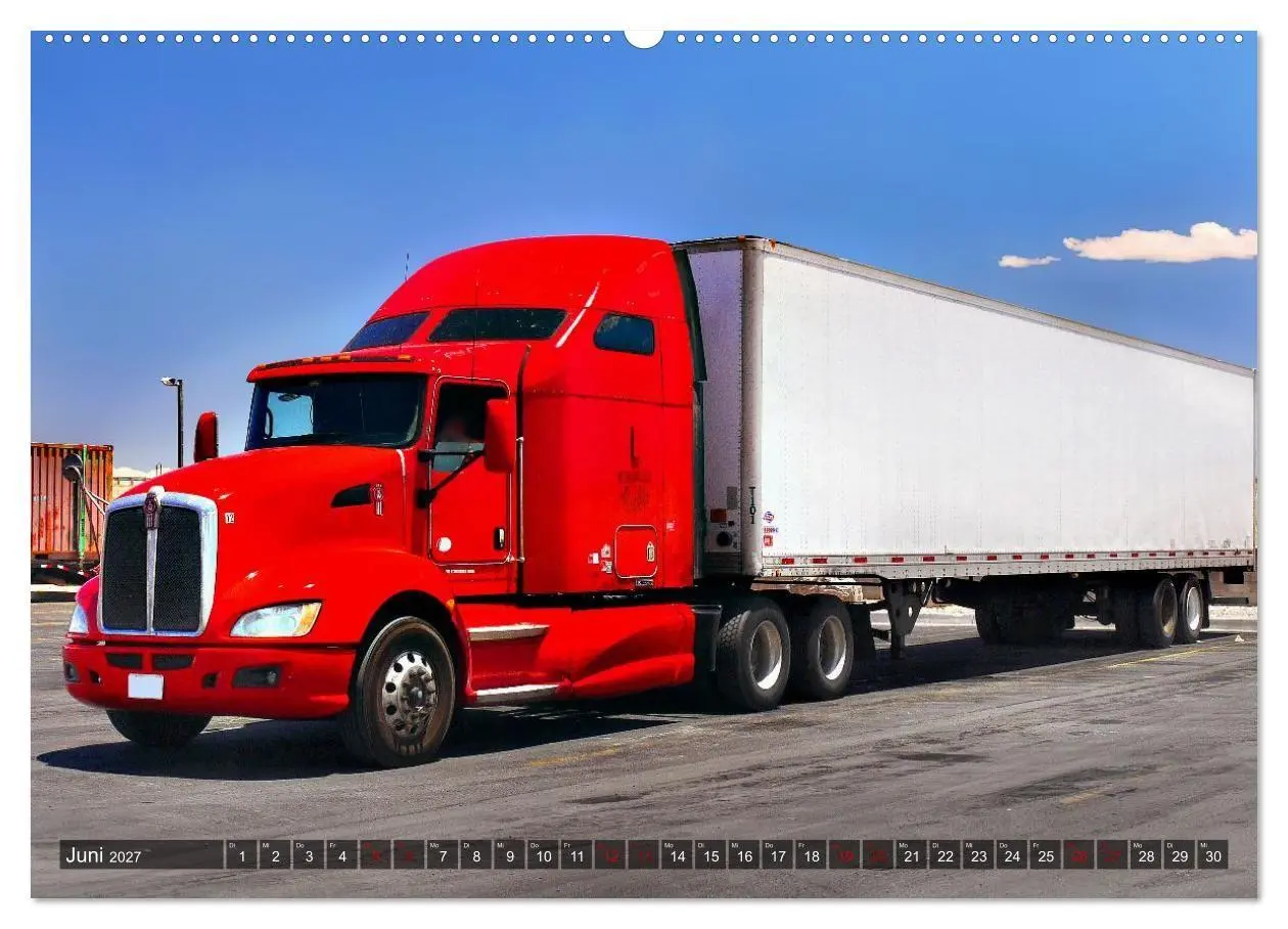 Bild: 9783516964929 | Amerikanische Lastwagen - Trucks (hochwertiger Premium Wandkalender...