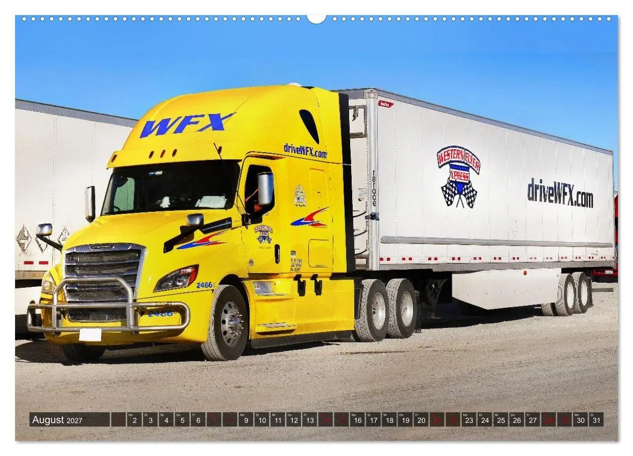 Bild: 9783516964929 | Amerikanische Lastwagen - Trucks (hochwertiger Premium Wandkalender...