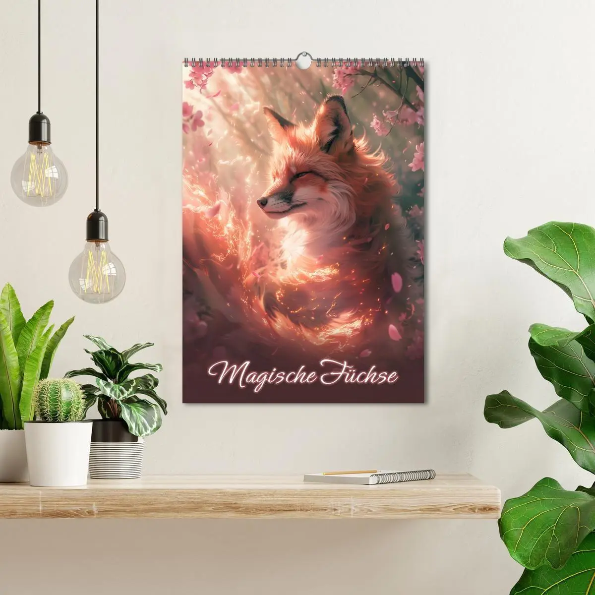 Bild: 9783594254929 | Magische Füchse (Wandkalender 2027 DIN A3 hoch), CALVENDO...