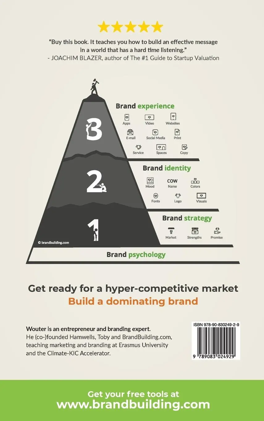 Rückseite: 9789083024929 | The Brand Building Playbook | A Guide With Easy Steps for Every Budget