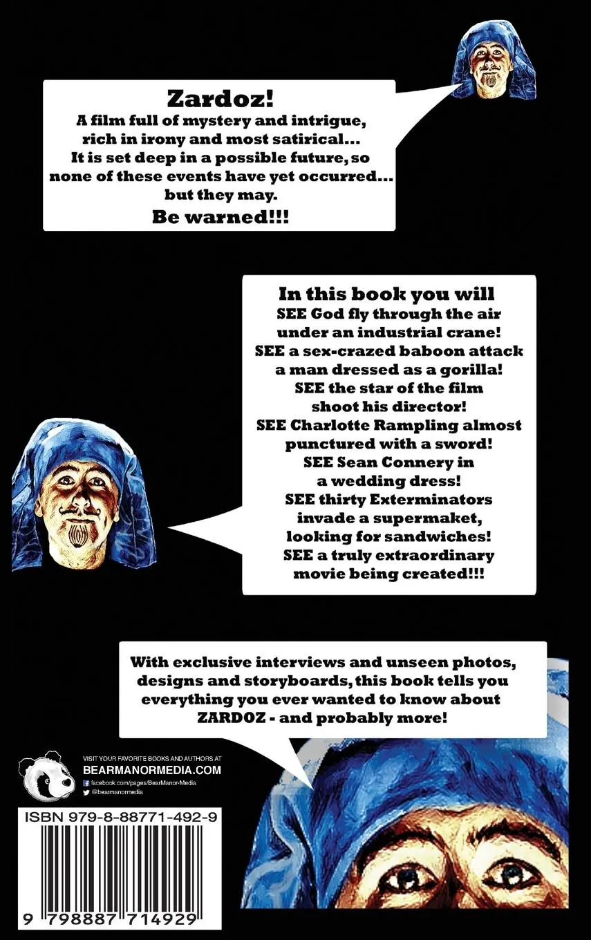 Rückseite: 9798887714929 | Zardoz Speaks To You! How a Classic Movie was Created, Died, and...