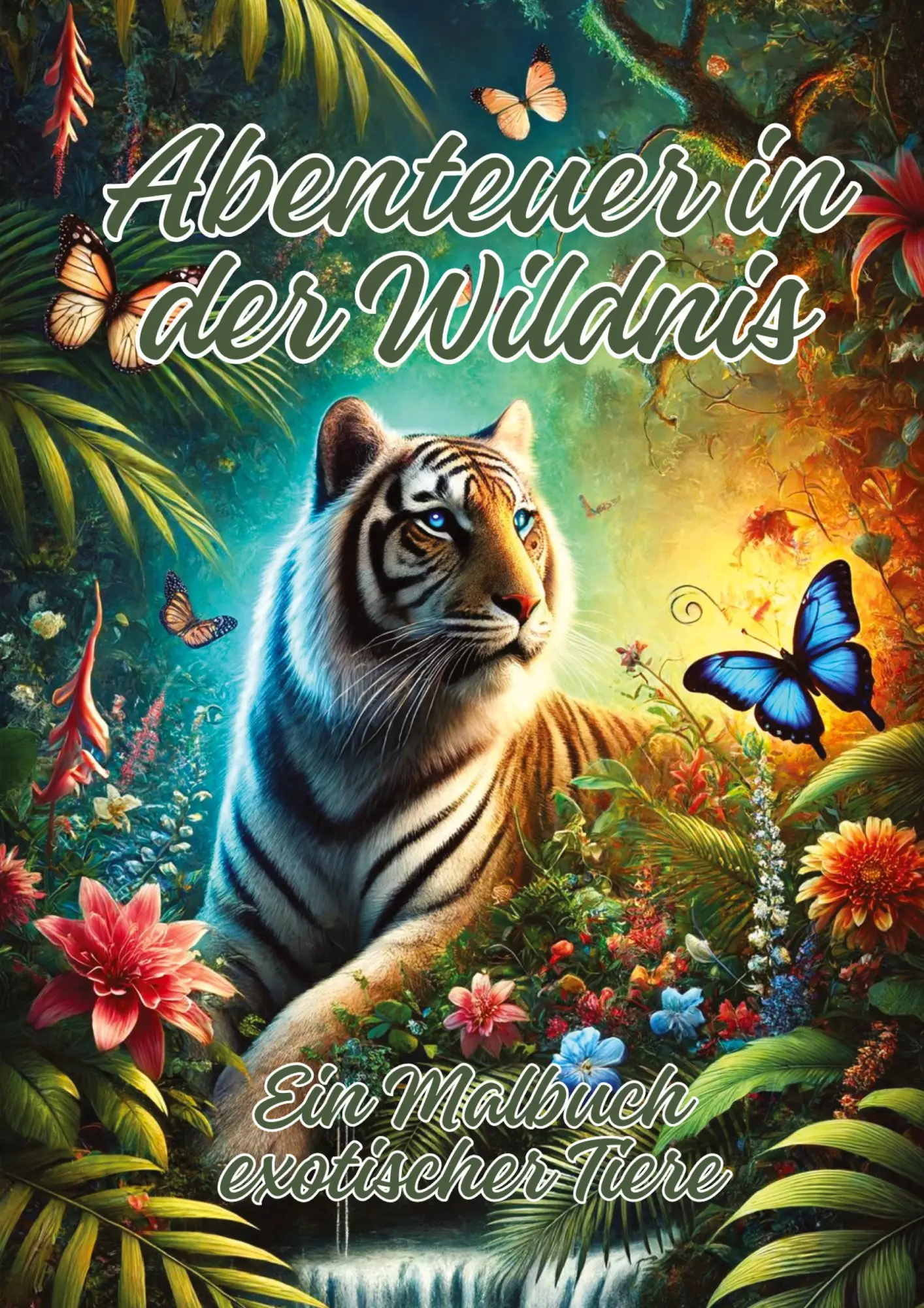 Cover: 9783384265029 | Abenteuer in der Wildnis | Ein Malbuch exotischer Tiere | Ela Artjoy
