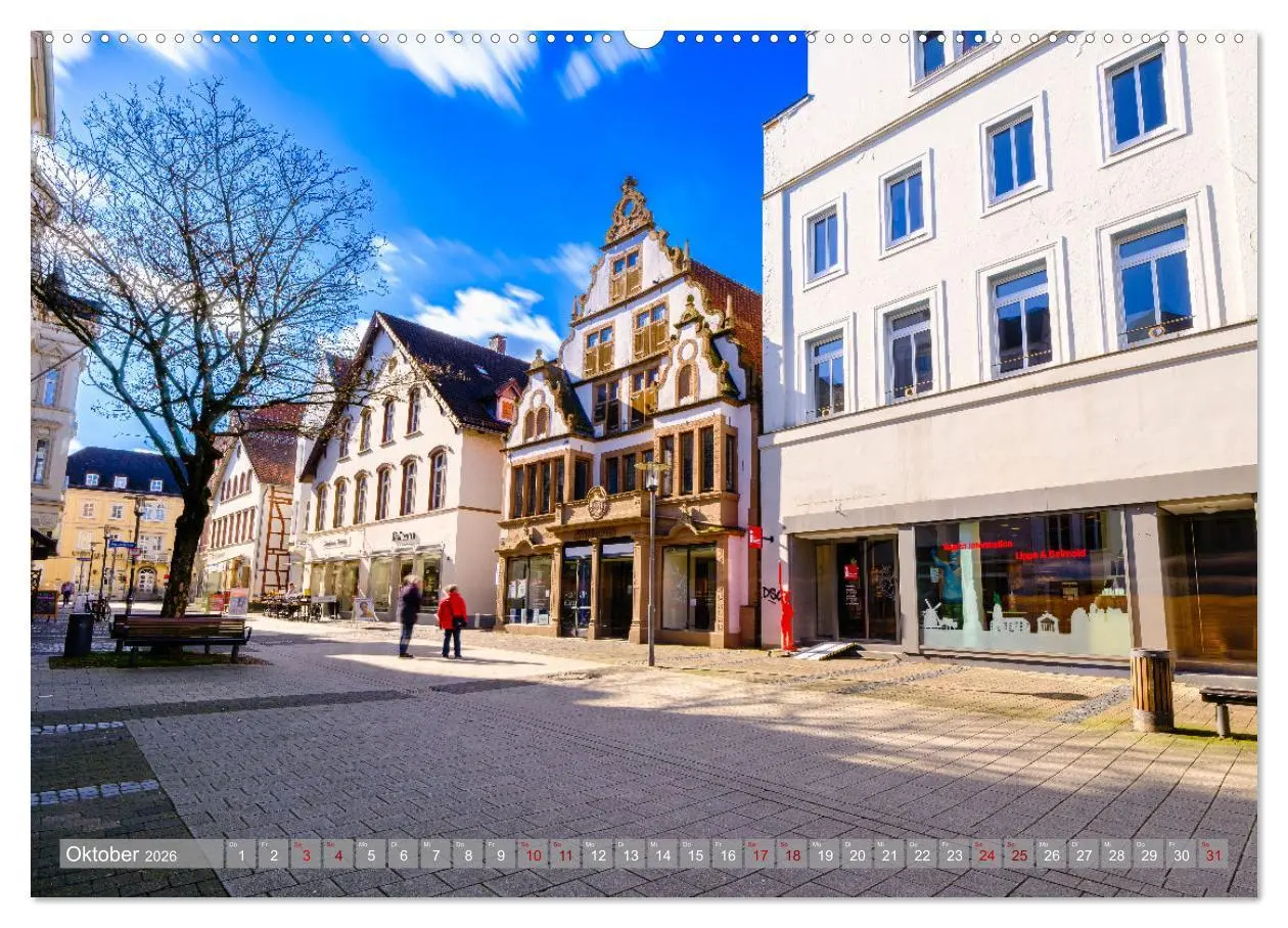 Bild: 9783457765029 | Ein Blick auf Detmold (hochwertiger Premium Wandkalender 2026 DIN...