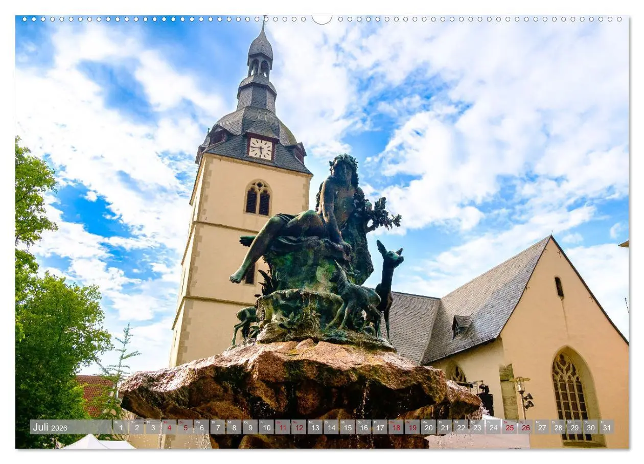 Bild: 9783457765029 | Ein Blick auf Detmold (hochwertiger Premium Wandkalender 2026 DIN...
