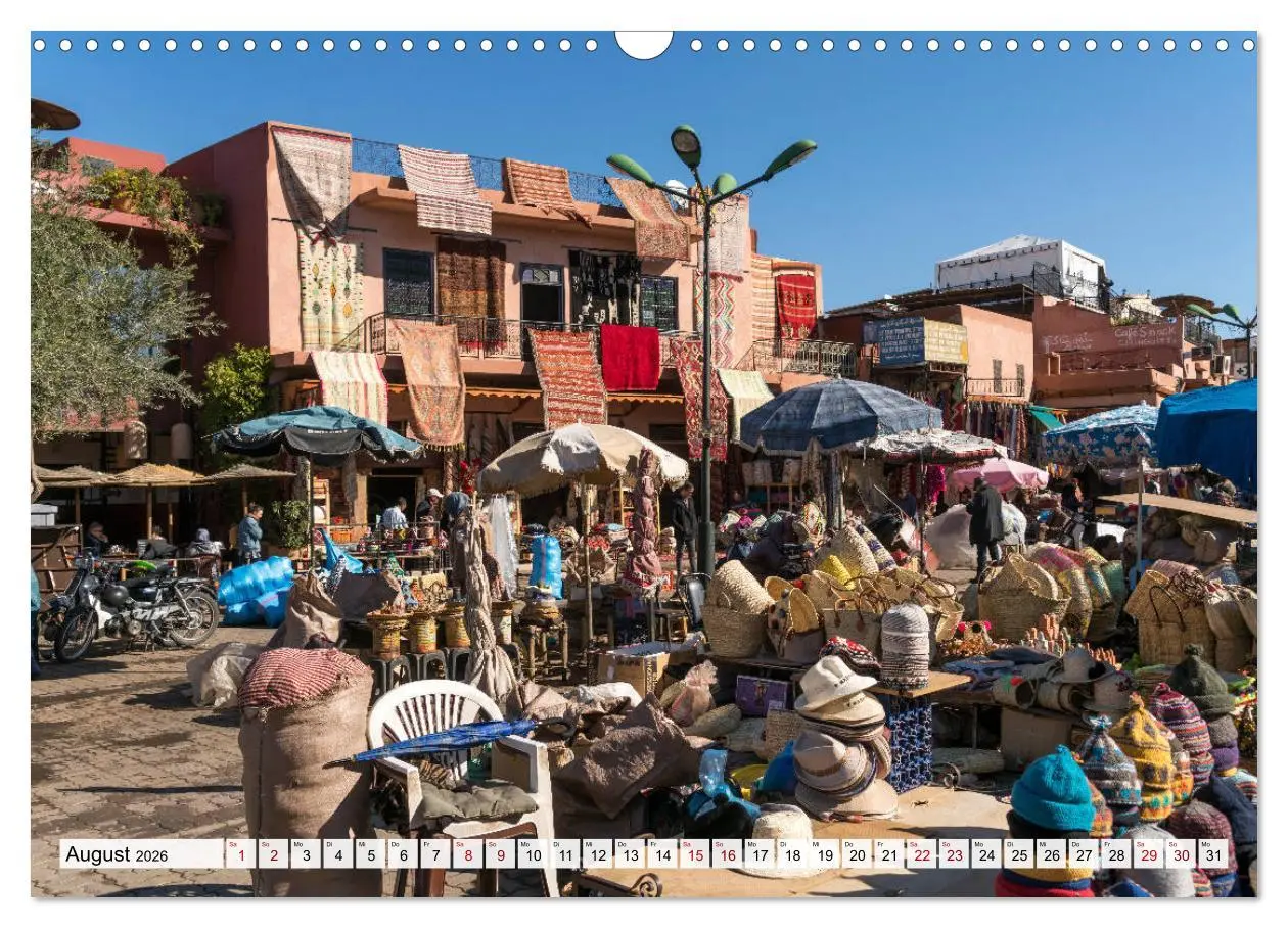 Bild: 9783457835029 | Marokko - Marrakesch (Wandkalender 2026 DIN A3 quer), CALVENDO...