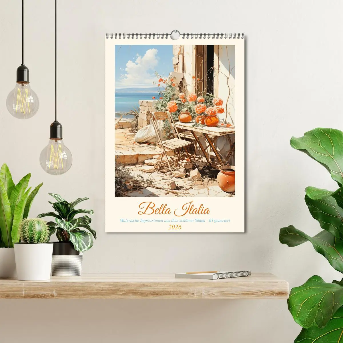 Bild: 9783516305029 | Bella Italia (Wandkalender 2026 DIN A3 hoch), CALVENDO Monatskalender