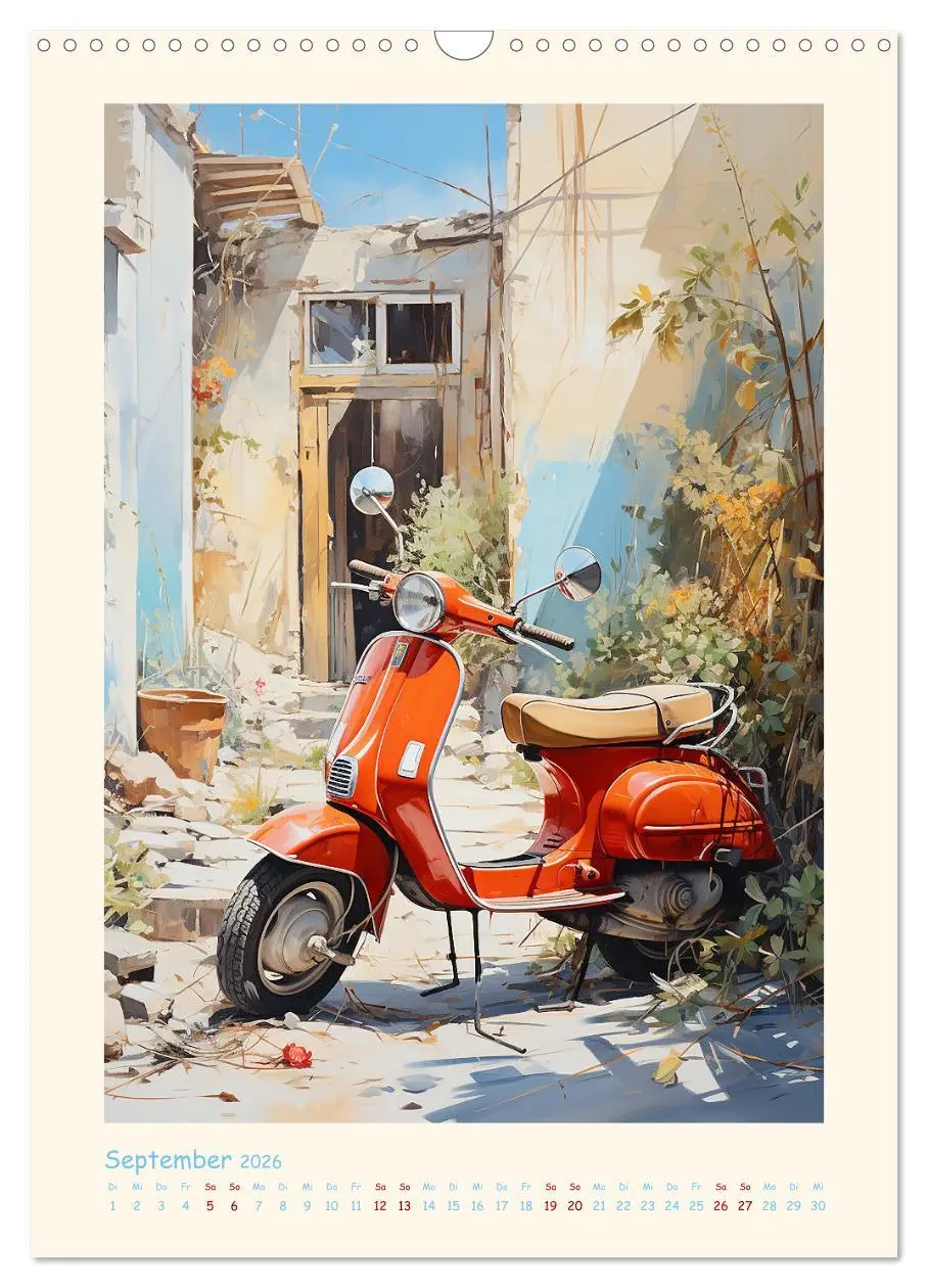 Bild: 9783516305029 | Bella Italia (Wandkalender 2026 DIN A3 hoch), CALVENDO Monatskalender