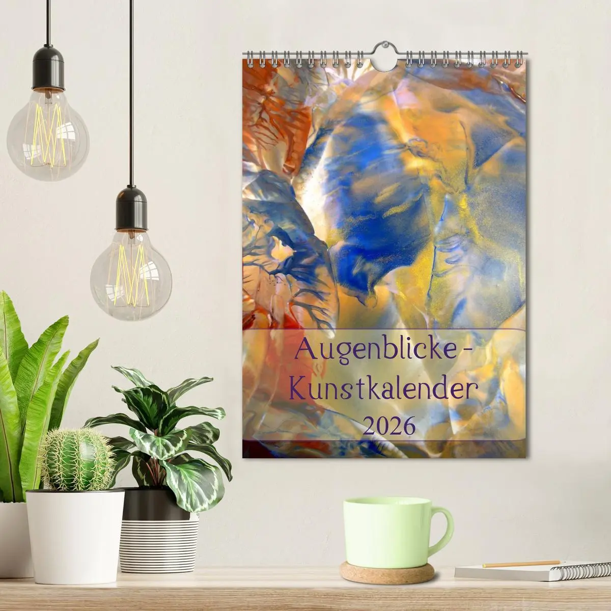 Bild: 9783516475029 | Augenblicke - Kunstkalender 2026 (Wandkalender 2026 DIN A4 hoch),...