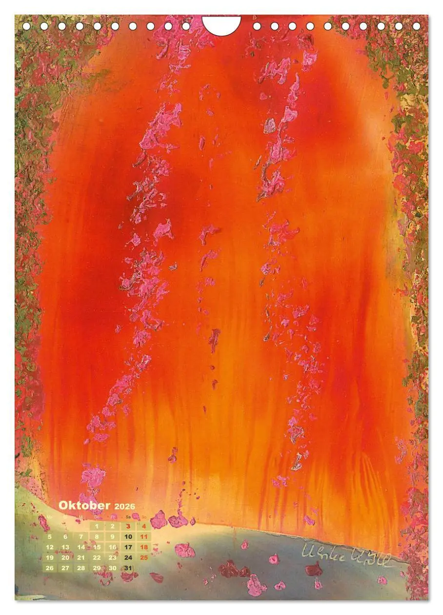 Bild: 9783516475029 | Augenblicke - Kunstkalender 2026 (Wandkalender 2026 DIN A4 hoch),...