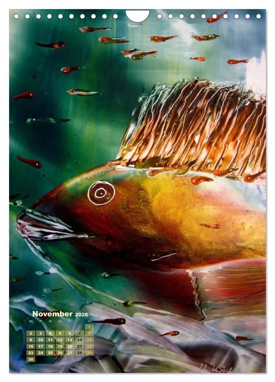 Bild: 9783516475029 | Augenblicke - Kunstkalender 2026 (Wandkalender 2026 DIN A4 hoch),...
