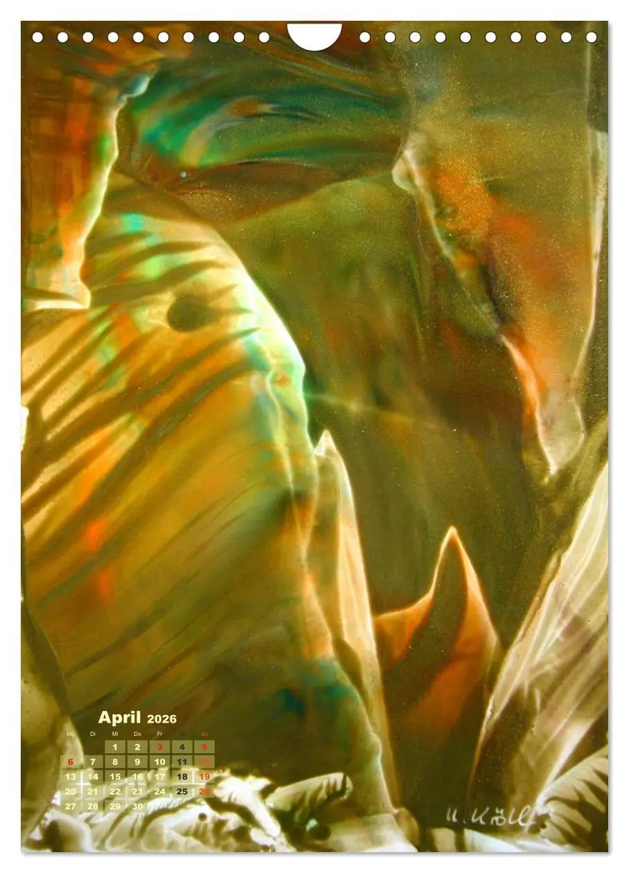 Bild: 9783516475029 | Augenblicke - Kunstkalender 2026 (Wandkalender 2026 DIN A4 hoch),...