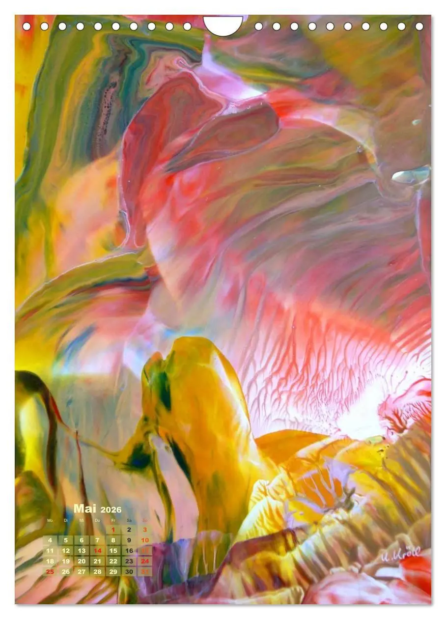 Bild: 9783516475029 | Augenblicke - Kunstkalender 2026 (Wandkalender 2026 DIN A4 hoch),...