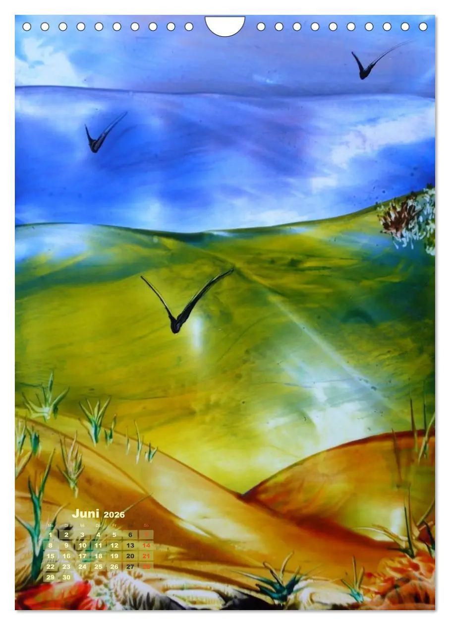 Bild: 9783516475029 | Augenblicke - Kunstkalender 2026 (Wandkalender 2026 DIN A4 hoch),...