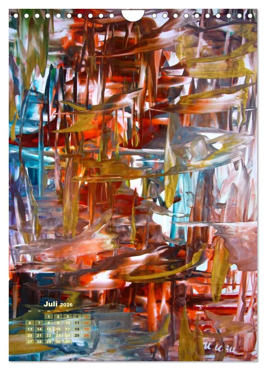 Bild: 9783516475029 | Augenblicke - Kunstkalender 2026 (Wandkalender 2026 DIN A4 hoch),...