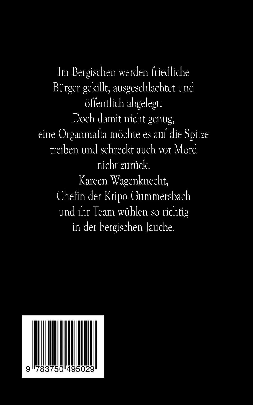 Rückseite: 9783750495029 | Bergisch Beute | Kriminalroman | Eduard Blum | Taschenbuch | 272 S.