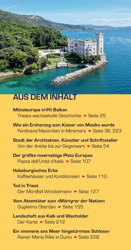 Bild: 9783897945029 | TRESCHER Reiseführer Triest | Matthias Jacob | Taschenbuch | Deutsch