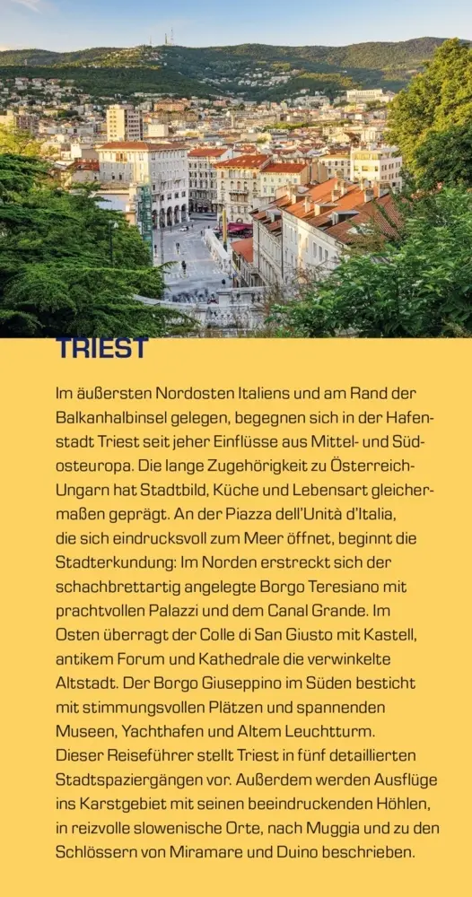 Bild: 9783897945029 | TRESCHER Reiseführer Triest | Matthias Jacob | Taschenbuch | Deutsch