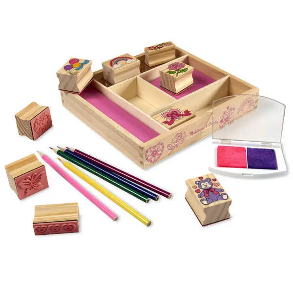 Bild: 681147005129 | MAC Freundschafts Holzstempelset | Karton | 51290 | Deutsch | 2025