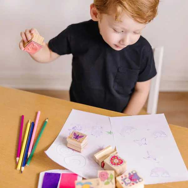 Bild: 681147005129 | MAC Freundschafts Holzstempelset | Karton | 51290 | Deutsch | 2025