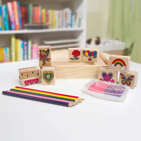Bild: 681147005129 | MAC Freundschafts Holzstempelset | Karton | 51290 | Deutsch | 2025